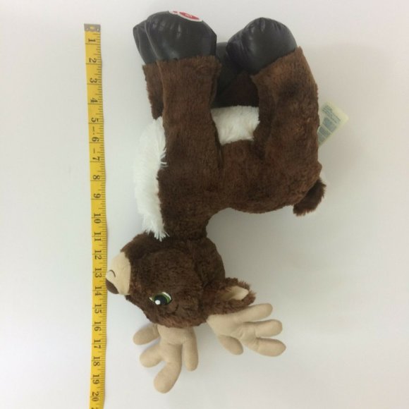Build A Bear Dasher Santa's Christmas Reindeer Stuffed Animal 18" Leather Hooves - Picture 12 of 12